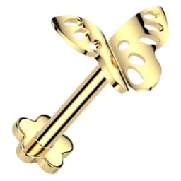 Butterfly in implant-grade titanium