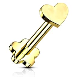 Heart in implant-grade titanium