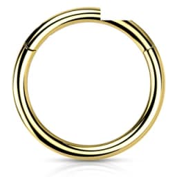 Plain seamless hoop in implant-grade titanium