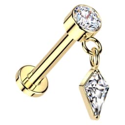 CZ with kite drop in implant-grade titanium